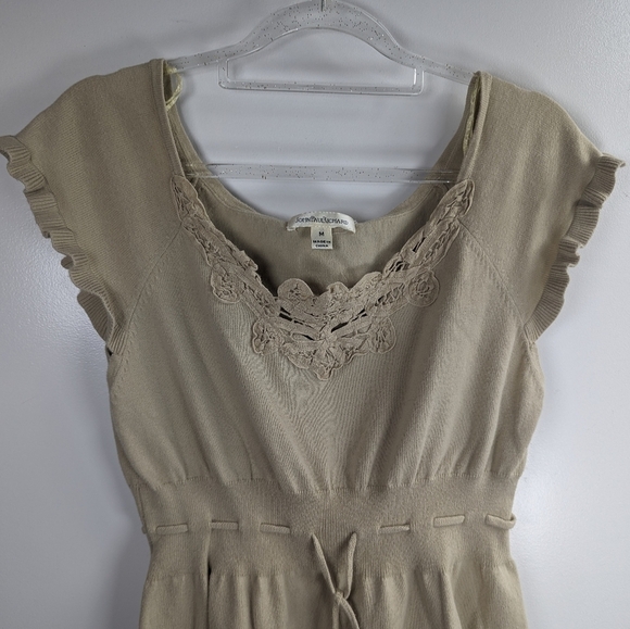 JohnPaulRichard Knit Cap Sleeve Top Sz M - Picture 3 of 11